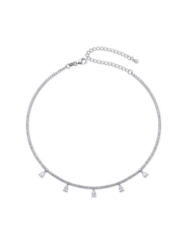 Shop The Look : Trio de collier, rivière de type diamants, choker...