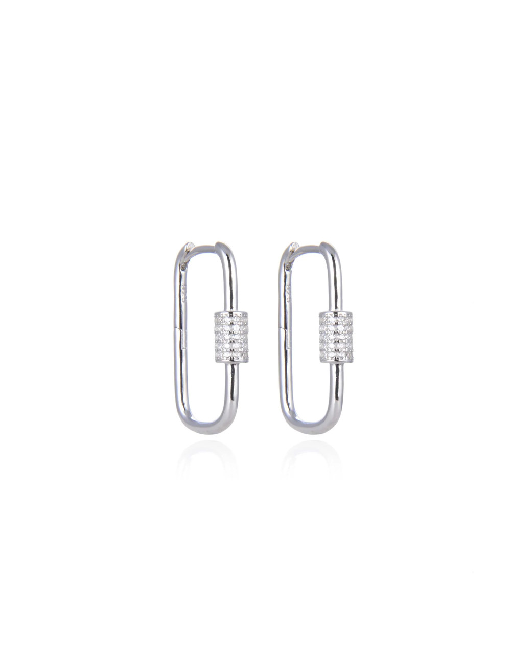 Shop The Look:  Associations de Créoles Argent Massif et piercing