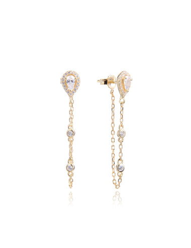 Shop The Look:  Boucles d'oreilles femmes en or Fin 18 Carats. Clous d'oreilles, et boucles pendantes